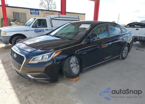 2017 Hyundai Sonata Hybrid Se from USA, damaged, VIN KMHE24L1XHA044682